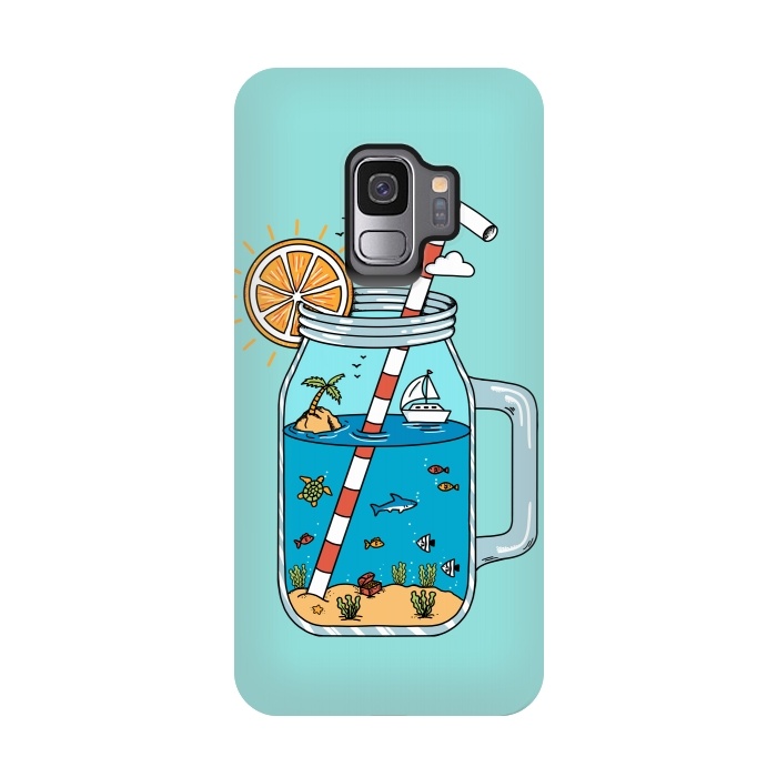 Galaxy S9 StrongFit Drink Landscape by Coffee Man