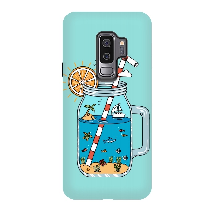 Galaxy S9 plus StrongFit Drink Landscape by Coffee Man