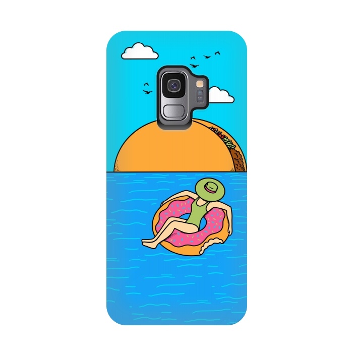 Galaxy S9 StrongFit Taco Landscape by Coffee Man