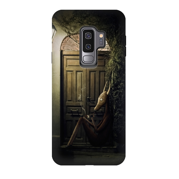 Galaxy S9 plus StrongFit Shaman by Laura Nagel