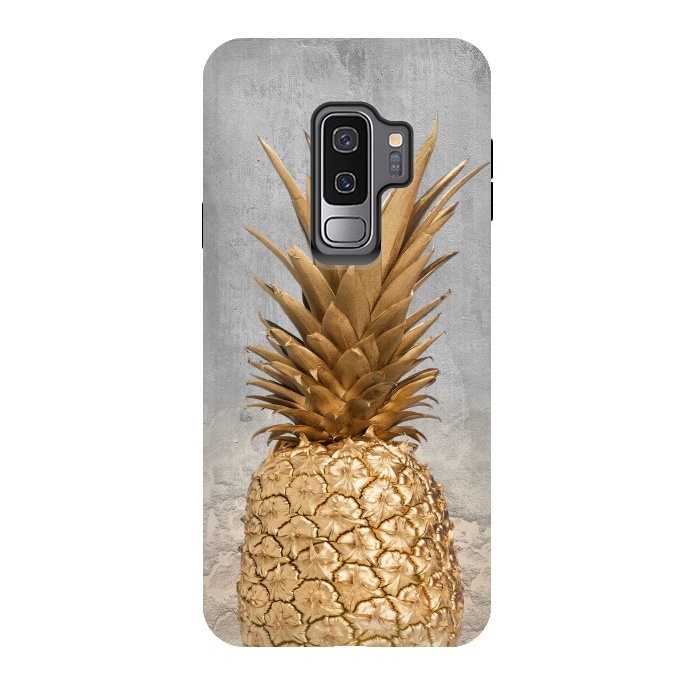 Galaxy S9 plus StrongFit Gold Pineapple and Marble by  Utart