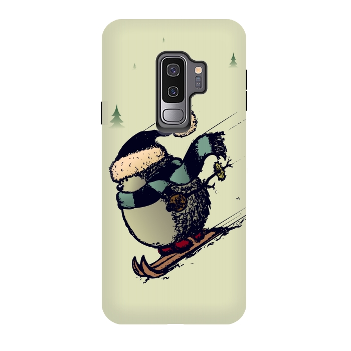 Galaxy S9 plus StrongFit Skier  by Mangulica