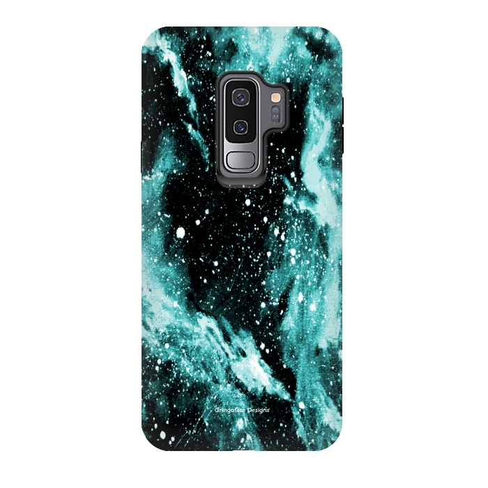 Galaxy S9 plus StrongFit Iced Galaxy by Gringoface Designs