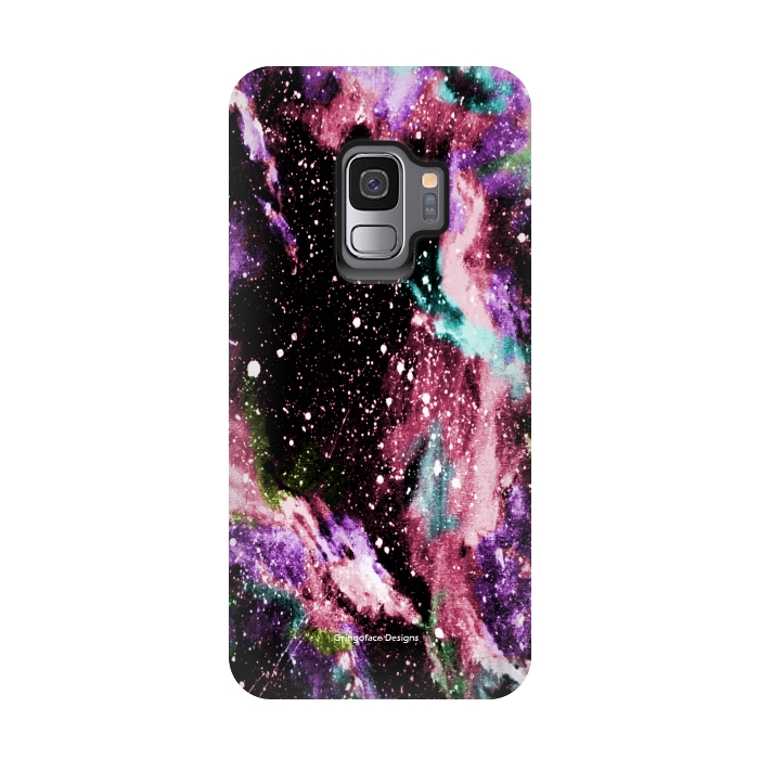 Galaxy S9 StrongFit Cotton Candy Galaxy by Gringoface Designs