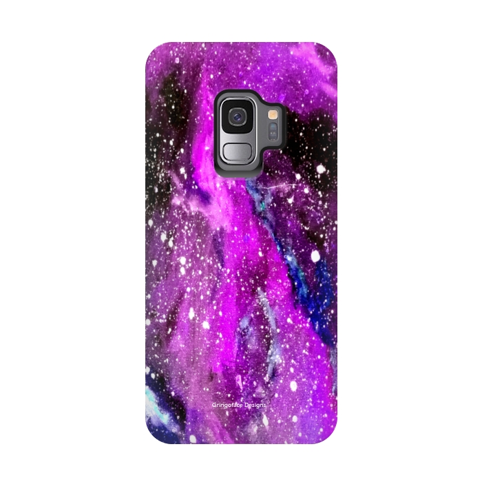Galaxy S9 StrongFit Ultraviolet Galaxy by Gringoface Designs