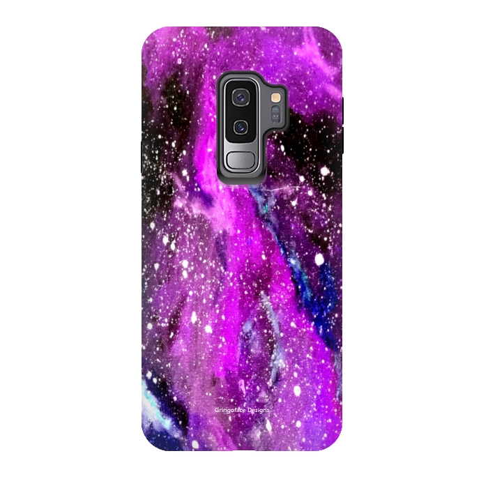 Galaxy S9 plus StrongFit Ultraviolet Galaxy by Gringoface Designs