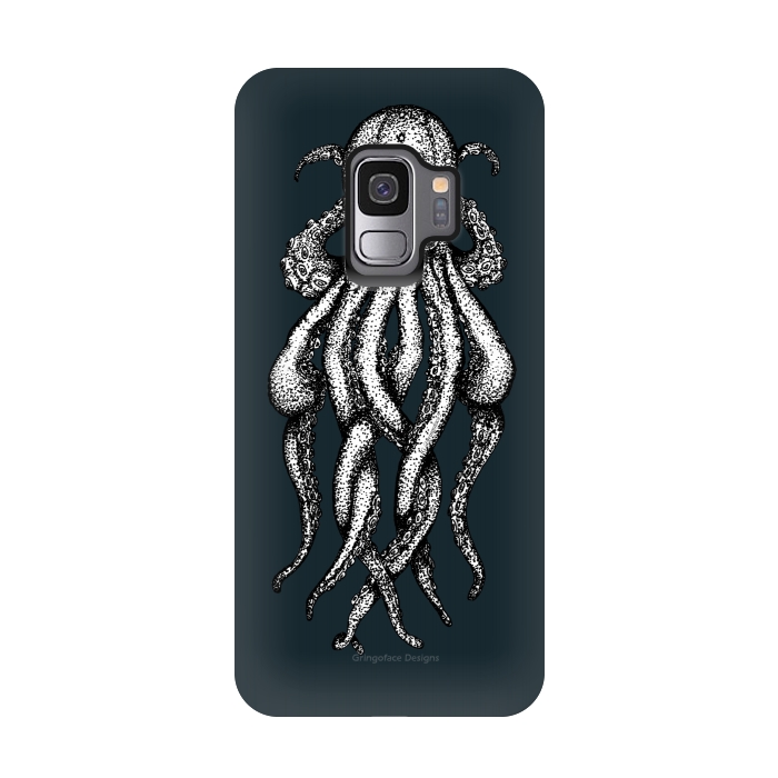 Galaxy S9 StrongFit Octopus 1 by Gringoface Designs
