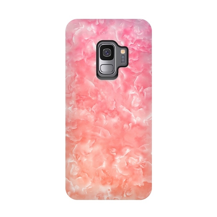 Galaxy S9 StrongFit Pink Mother of Pearl Pattern by  Utart