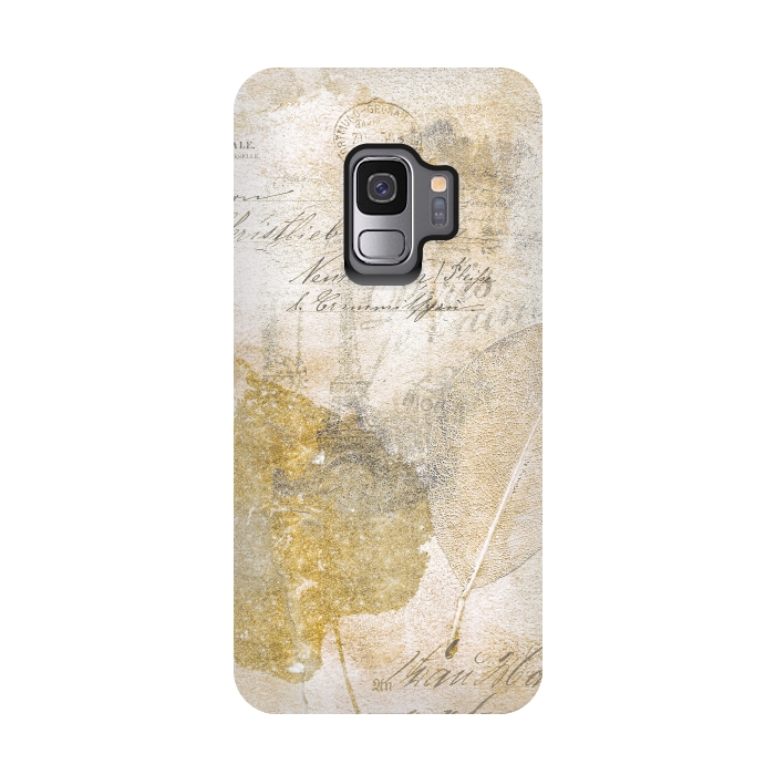 Galaxy S9 StrongFit Golden Memories by Andrea Haase