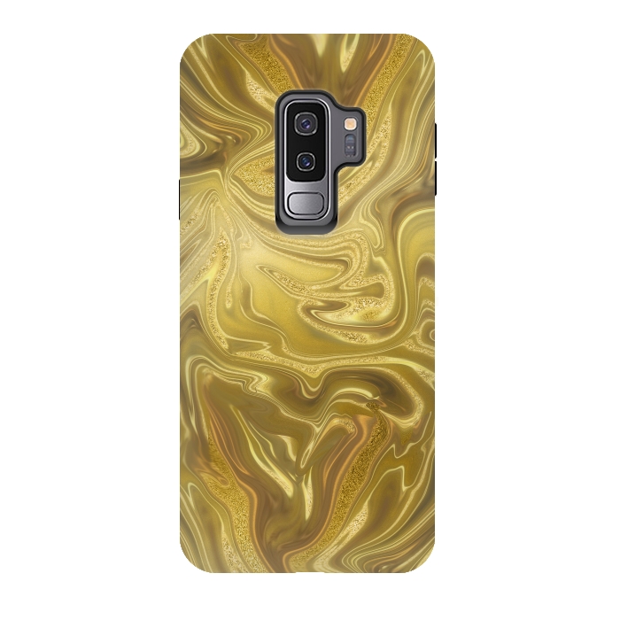 Galaxy S9 plus StrongFit Liquid Gold by Andrea Haase
