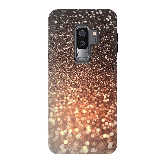 Galaxy S9 plus StrongFit Cappuccino Glitter by  Utart