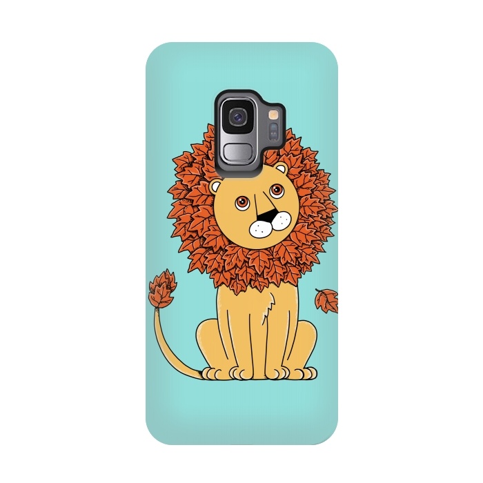 Galaxy S9 StrongFit Lion by Coffee Man