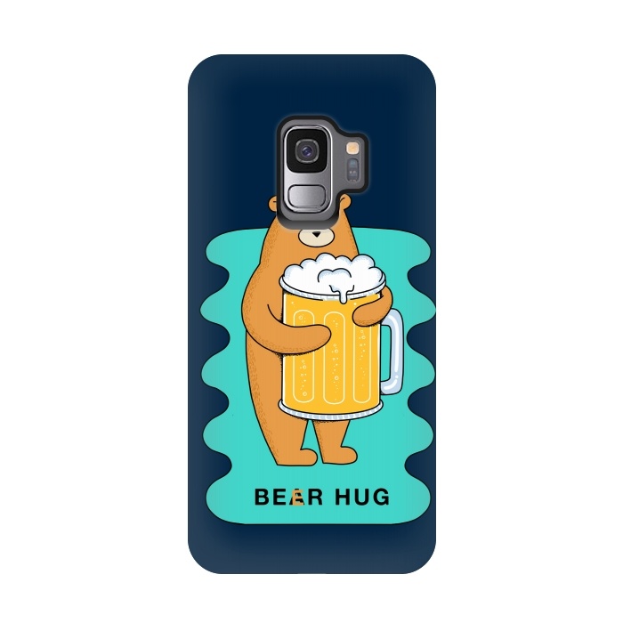 Galaxy S9 StrongFit Beer Hug by Coffee Man
