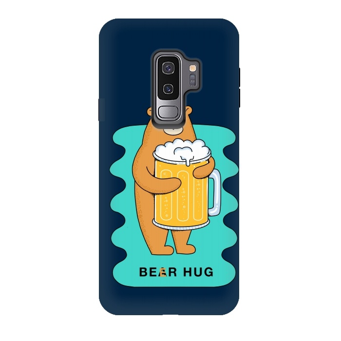 Galaxy S9 plus StrongFit Beer Hug by Coffee Man