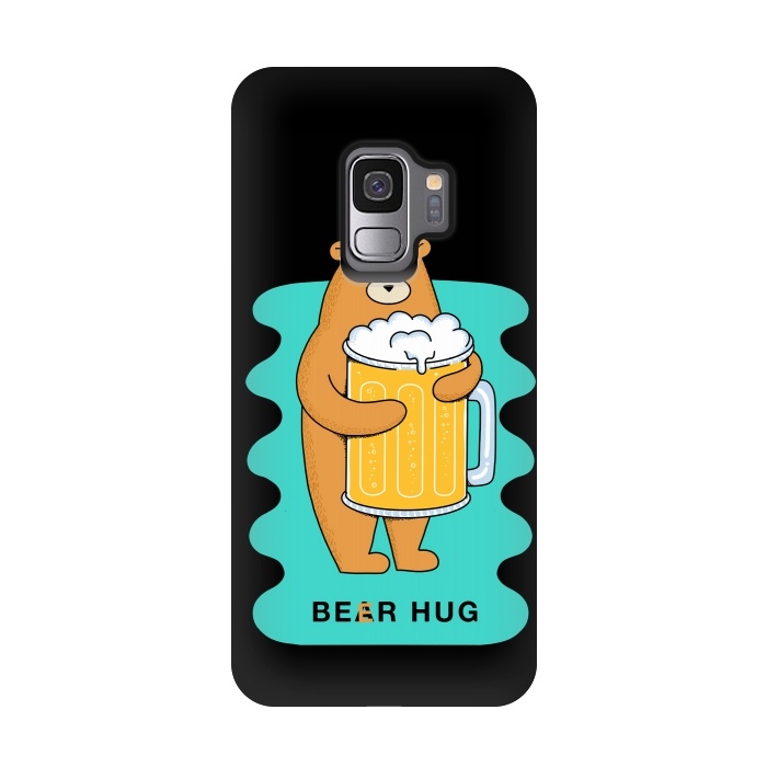 Galaxy S9 StrongFit Beer Hug 2 by Coffee Man