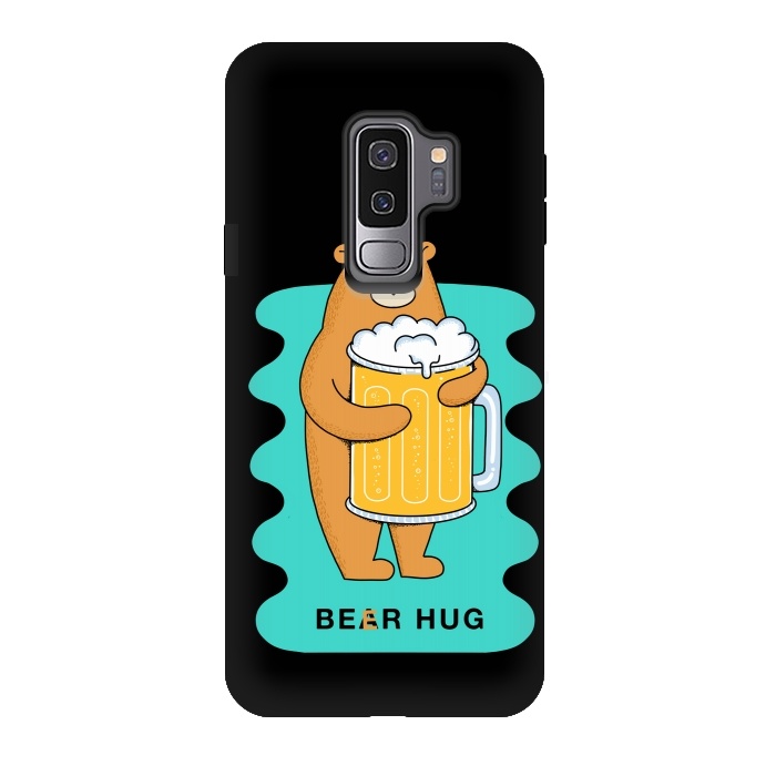Galaxy S9 plus StrongFit Beer Hug 2 by Coffee Man