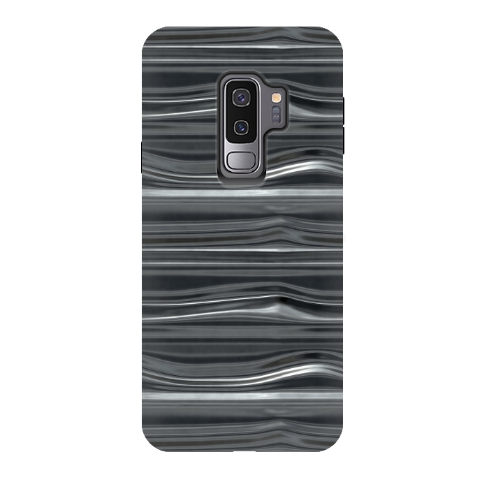 Galaxy S9 plus StrongFit Chrome Lines by Andrea Haase