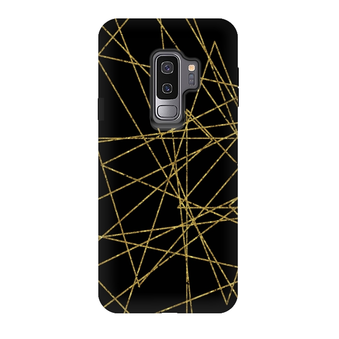 Galaxy S9 plus StrongFit Golden Lines by Andrea Haase