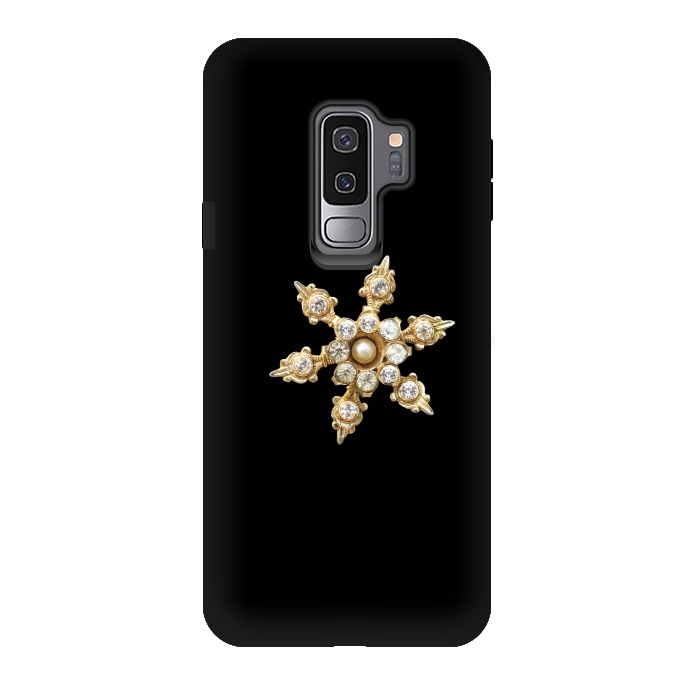 Galaxy S9 plus StrongFit Golden Piece Of Jewelry by Andrea Haase