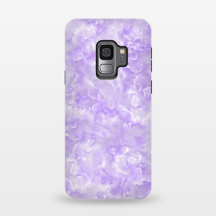 Galaxy S9 StrongFit Purple Mother of Shell Pattern by  Utart