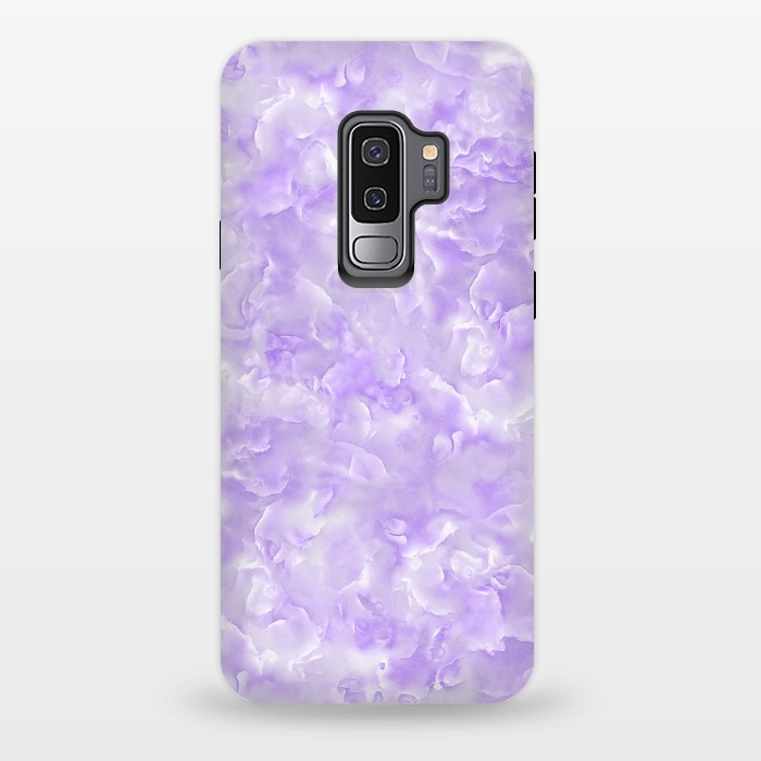 Galaxy S9 plus StrongFit Purple Mother of Shell Pattern by  Utart