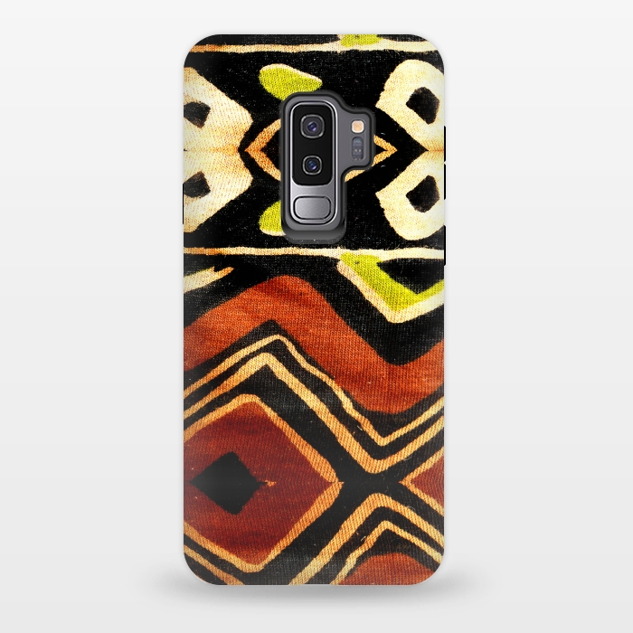 Galaxy S9 plus StrongFit Africa Design Fabric Texture by BluedarkArt