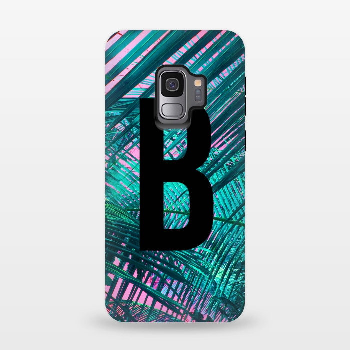 Galaxy S9 StrongFit Letter B by Laura Grant