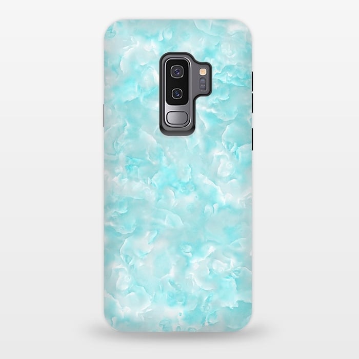 Galaxy S9 plus StrongFit Aqua White Mother of pearl by  Utart