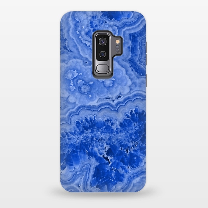 Galaxy S9 plus StrongFit Ocean Blue Agate by  Utart