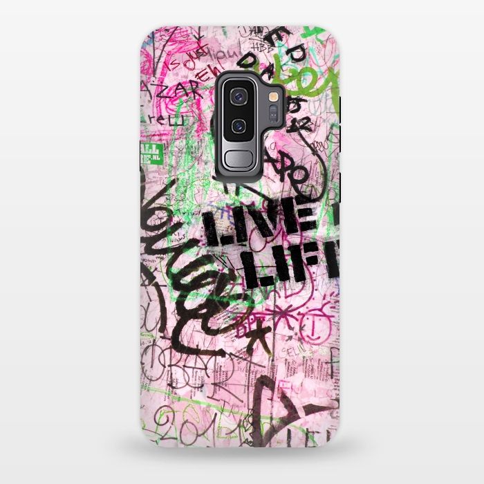 Galaxy S9 plus StrongFit Graffiti Writing Live Live by Andrea Haase