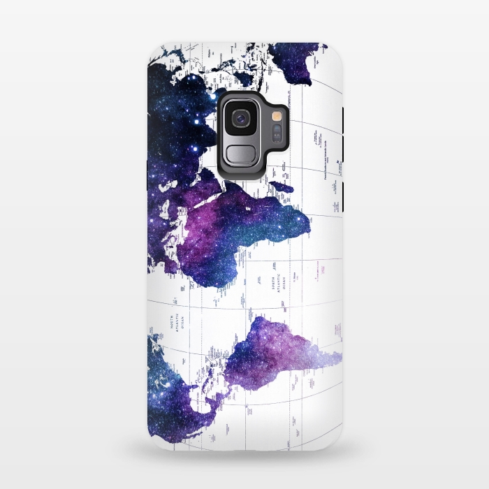 Galaxy S9 StrongFit ALLOVER THE WORLD-Galaxy map by ''CVogiatzi.