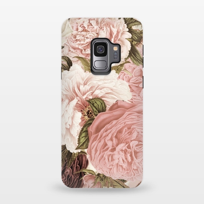 Galaxy S9 StrongFit Vintage Roses by  Utart