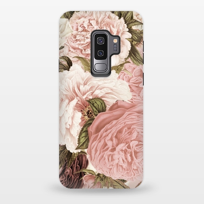 Galaxy S9 plus StrongFit Vintage Roses by  Utart