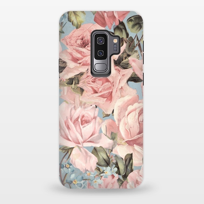 Galaxy S9 plus StrongFit Lovely Spring Flowers and Roses by  Utart