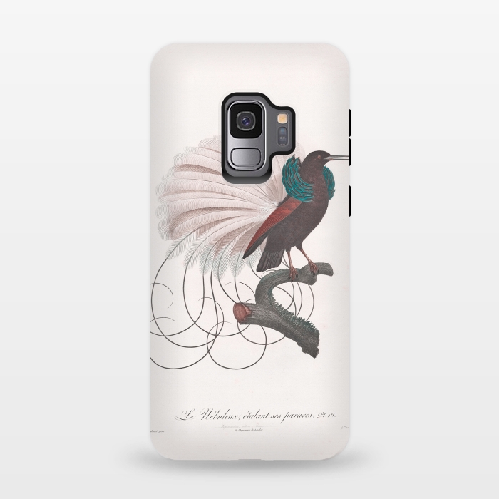 Galaxy S9 StrongFit Extravagant Vintage  Bird by Andrea Haase