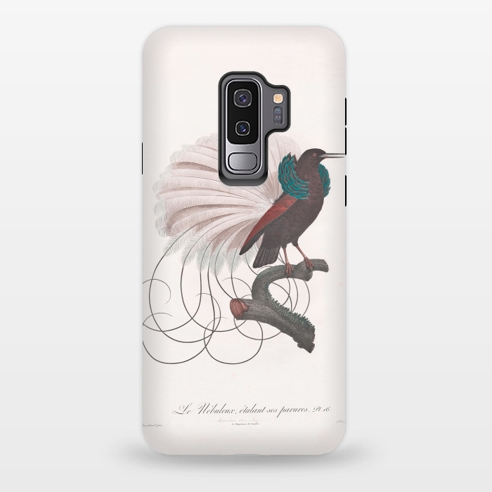 Galaxy S9 plus StrongFit Extravagant Vintage  Bird by Andrea Haase