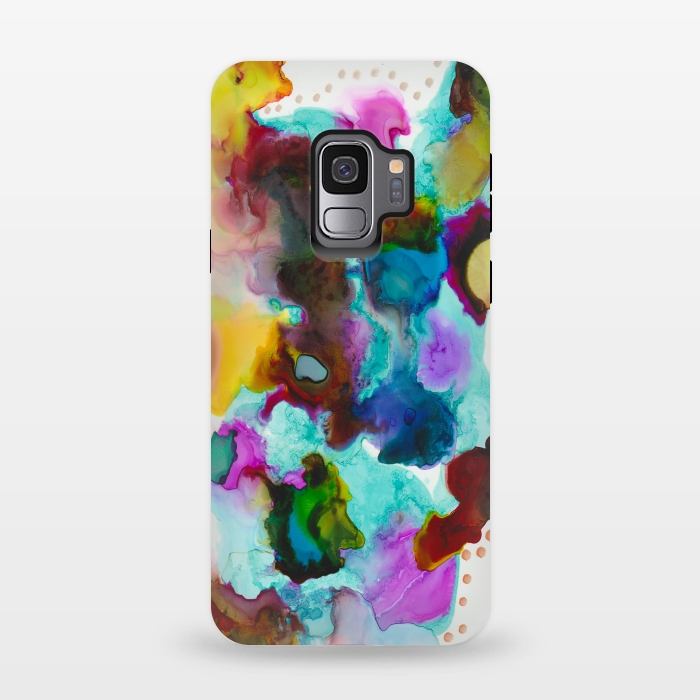 Galaxy S9 StrongFit Alcohol ink 4 by haroulita