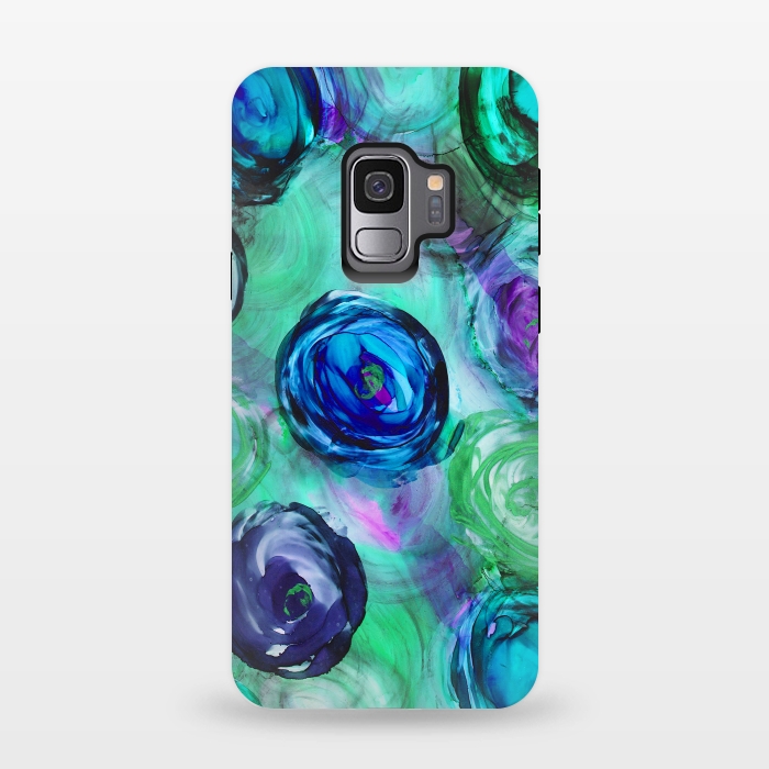 Galaxy S9 StrongFit Alcohol ink 6 by haroulita