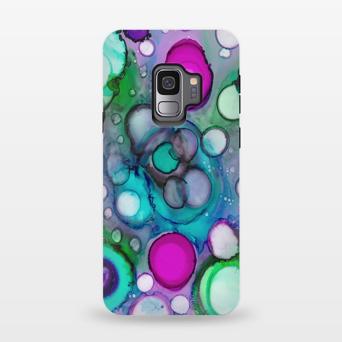 Galaxy S9 StrongFit Alcohol ink 7 by haroulita