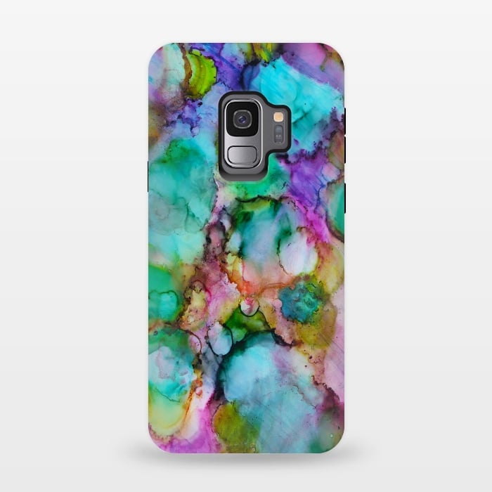 Galaxy S9 StrongFit Alcohol ink 8 by haroulita