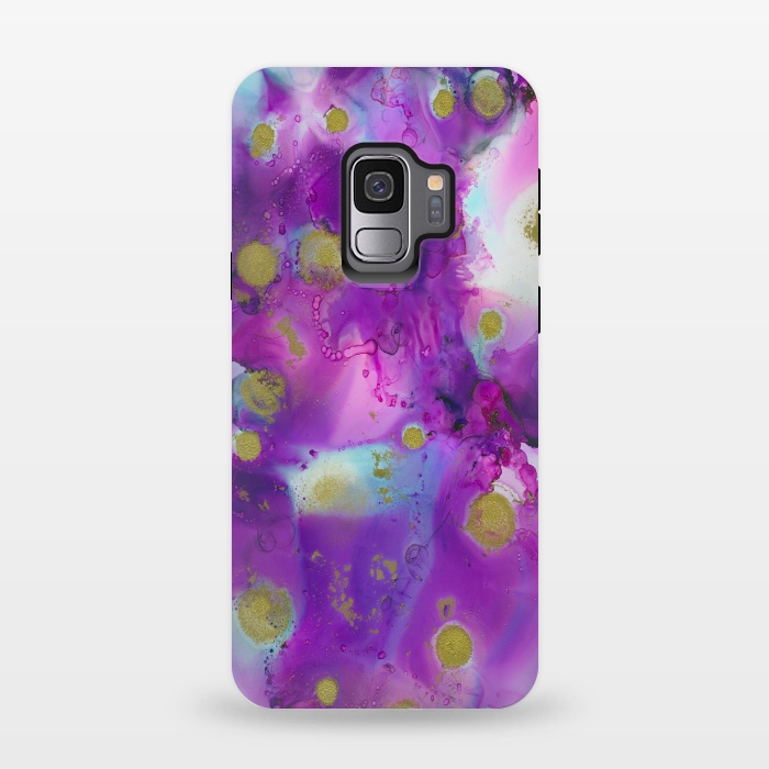 Galaxy S9 StrongFit Alcohol ink 9 by haroulita
