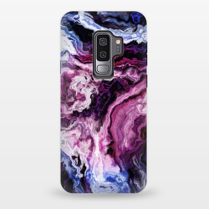 Galaxy S9 plus StrongFit wavy marble i by haroulita