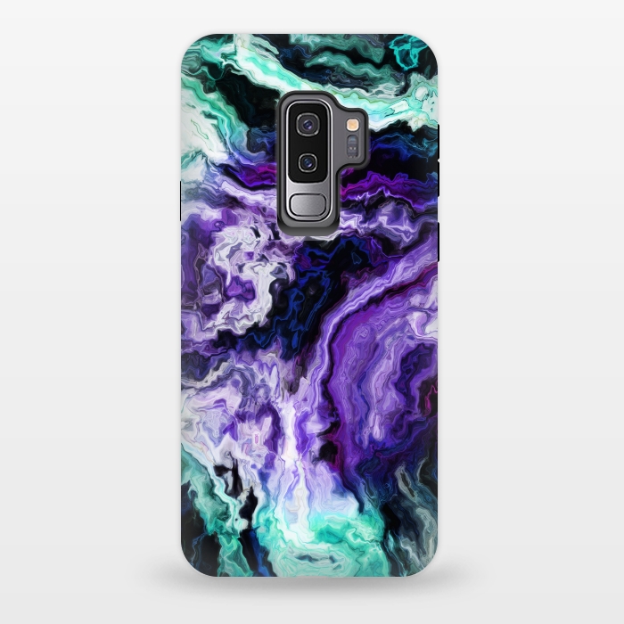 Galaxy S9 plus StrongFit wavy marble ii by haroulita