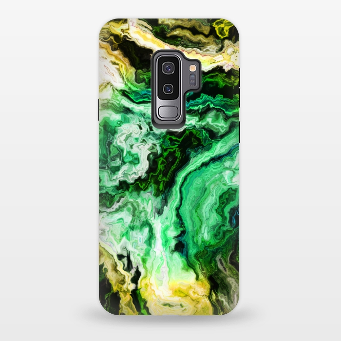 Galaxy S9 plus StrongFit wavy marble iii by haroulita