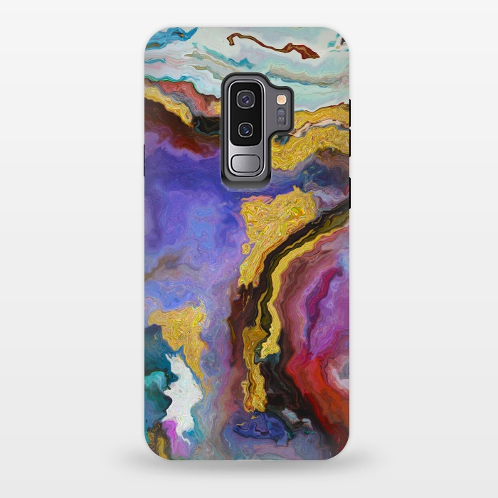 Galaxy S9 plus StrongFit chic marble by haroulita
