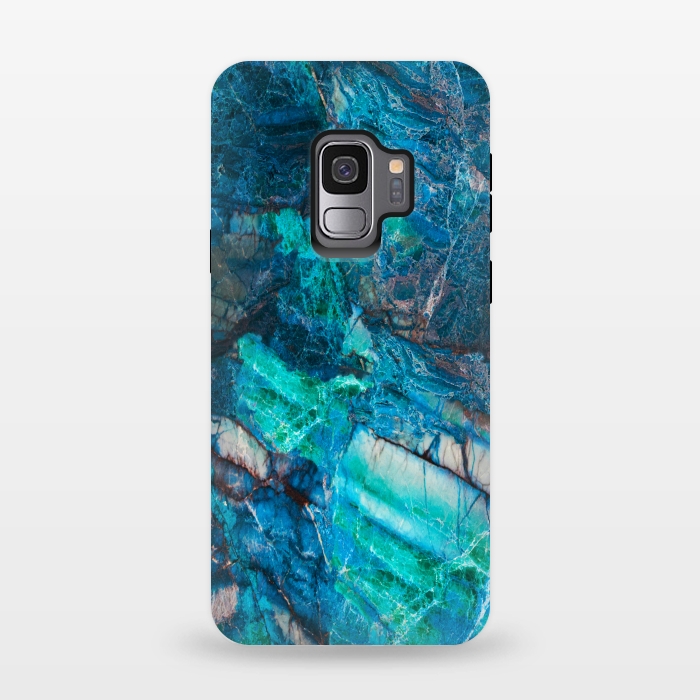 Galaxy S9 StrongFit sea marble by haroulita