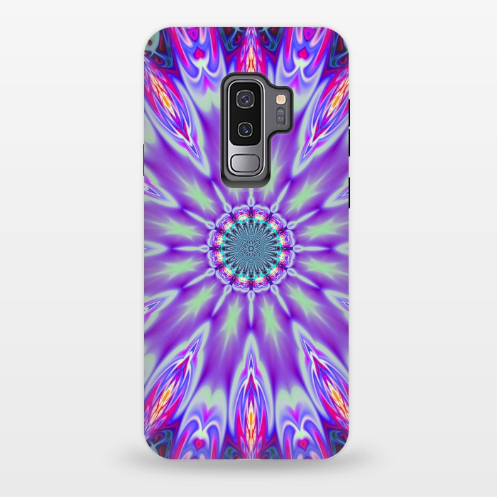 Galaxy S9 plus StrongFit ultra violet mandala by haroulita
