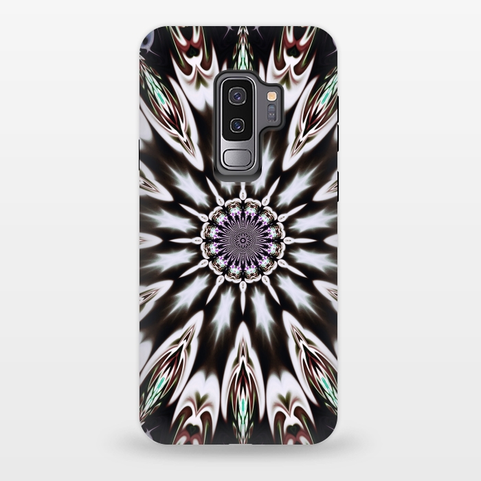 Galaxy S9 plus StrongFit Unique inks mandala by haroulita