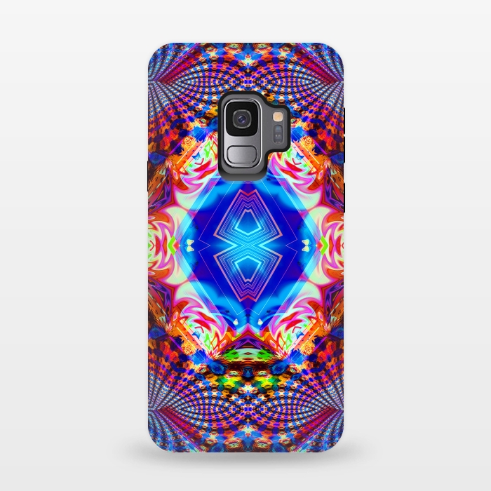 Galaxy S9 StrongFit Kaleidoscope mandala i by haroulita