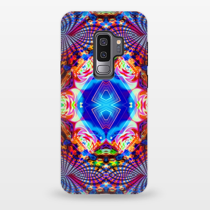 Galaxy S9 plus StrongFit Kaleidoscope mandala i by haroulita
